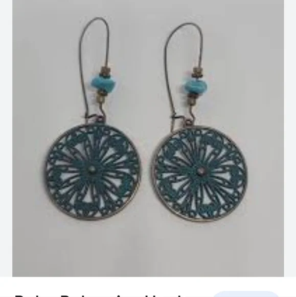 Fashionable Vintage Boho Dangle Earrings - Picture 3 of 3